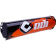 (image for) ODI SX8 Oversized Handlebar Pad - Orange/black splatter