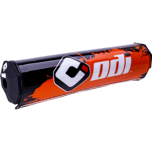 (image for) ODI SX8 Oversized Handlebar Pad - Orange/black splatter