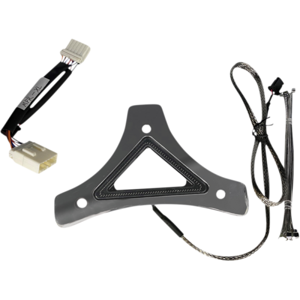 (image for) Custom Dynamics Run/Brake Backrest LED Light Chrome