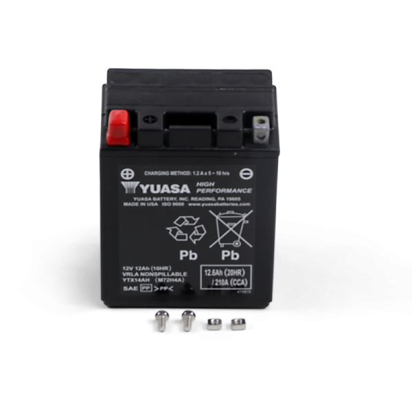 (image for) Yuasa High-Performance Factory-Activated AGM Maintenance-Free Battery for Victory Octane 17