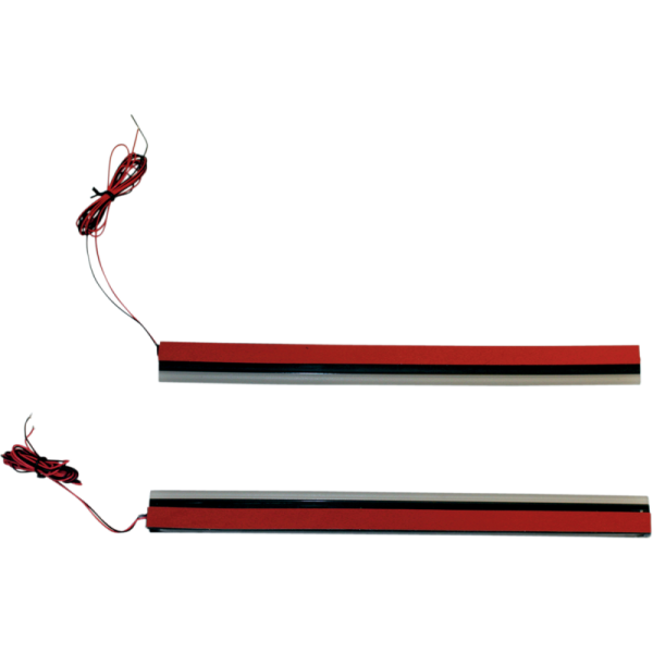 (image for) Custom Dynamics Red Plasma Rods 8 Inch (Pair)