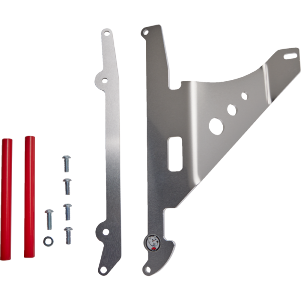 (image for) AXP Racing Radiator Brace - Red spacers