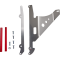 (image for) AXP Racing Radiator Brace - Red spacers