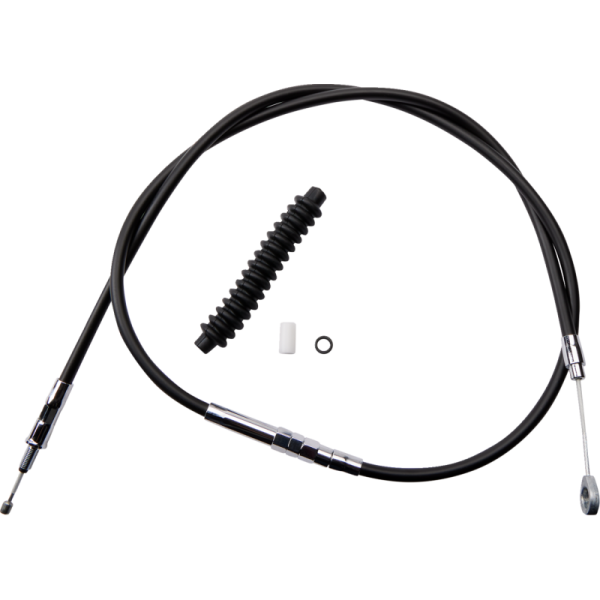 (image for) Drag Specialties High Efficiency Black Vinyl Clutch Cable