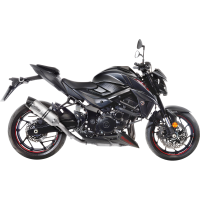 (image for) LV ONE EVO Stainless steel Slip-On for SUZUKI GSX-S750/Z ABS 17-20