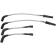 (image for) Braided Spark Plug Wires - Polished Stainless