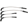 (image for) Braided Spark Plug Wires Polished Stainless