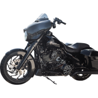 (image for) Smooth Steel Fat Tire Fork Boots, Gloss Black