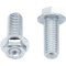 (image for) Replacement Low-Profile Dimpled 10mm Hex-Head Flange Bolt M8 x 1.25 x 20
