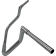 (image for) 11" EZ Install Reduced Reach Flat Top Handlebar, Chrome