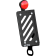 (image for) Burly Brand Slash Cut Vertical LED Taillight and License Plate Kit