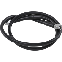 (image for) Black Vinyl-Coated Stainless Steel Brake Line 30"