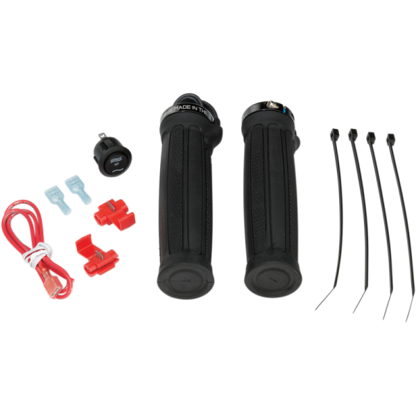 (image for) Moose Racing Clamp-on high/low heated grip kit