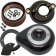 (image for) Super Stock Stealth Air Cleaner Kit - Teardrop Cover, Carbon Fiber