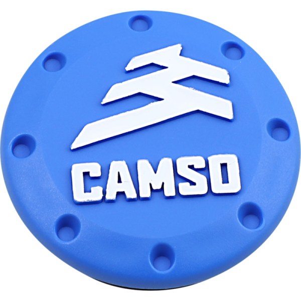 (image for) CAMOPLAST - ATV Hubcap Assembly, Blue S-Kit