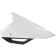 (image for) White/Black Side Panel/Rear Number Plate