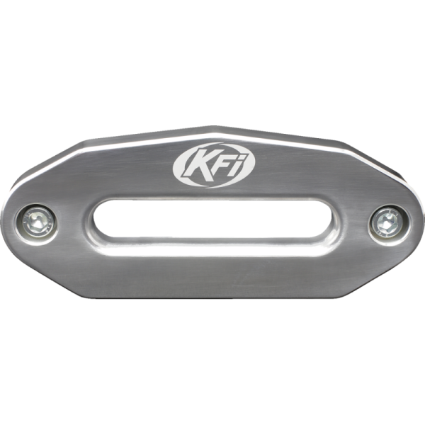 (image for) KFI PRODUCTS UTV Wide Aluminum Hawse Fairlead, Polished Aluminum
