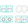 (image for) Vertex Full Top End Gasket Set - Ski-Doo Summit X 800R E-TEC 11-15
