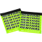 (image for) Renthal Clean Grip Covers - Green/White/Black
