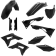 (image for) Acerbis Replacement Plastic Full Kit - Black