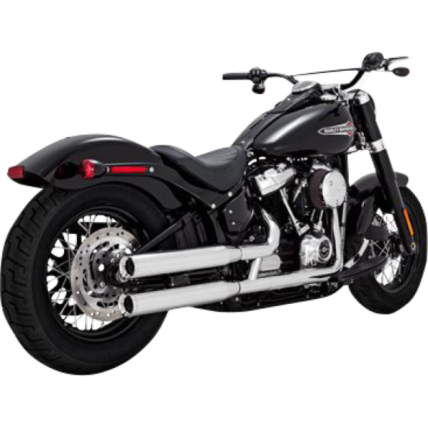 (image for) Vance & Hines 3” Eliminator 300 PCX Slip-On Mufflers - Chrome