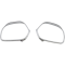 (image for) Show Chrome Visored Mirror Trim for Honda GL1800 Gold Wing 01-17