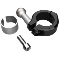 (image for) Gen 1 Aluminum Clamp for 7/8" or 1" Round Bars, Black