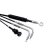 (image for) Longitudinally Wound Black Vinyl Clutch Terminator Cable