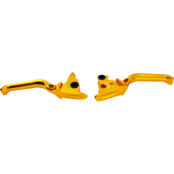 (image for) Arlen Ness Method Lever Set - Gold Anodized