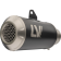 (image for) LeoVince LV-10 Black Stainless Steel Slip-On Exhaust