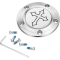 (image for) Timing Cover Mirror polished w/ cross