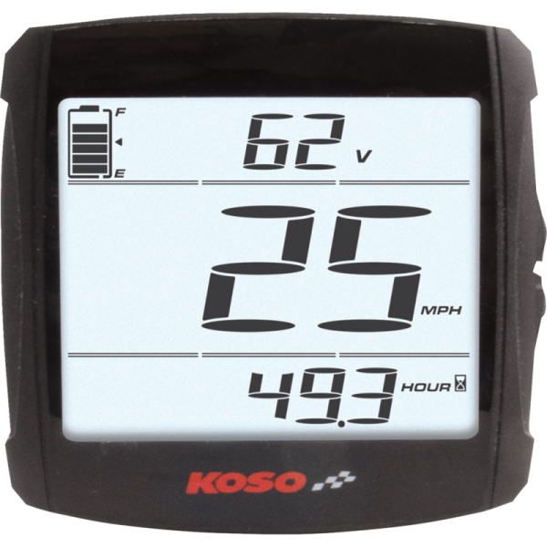 (image for) Koso North America XR-01 Speedometer w/ GPS Sensor