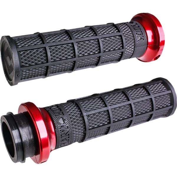 (image for) ODI Hart-Luck Lock-On Grips Black/Red