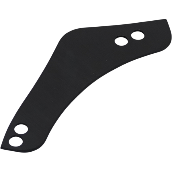 (image for) Arlen Ness Left Replacement Breather Bolt Cover Plate (Black)