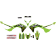 (image for) D'Cor Visuals Complete Graphics Kit - 24 Monster Energy, white background