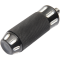 (image for) Custom Billet Brake/Shift Peg, Black w/ Clear Cuts