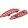 (image for) MX Driver Floorboard, Red Anodized