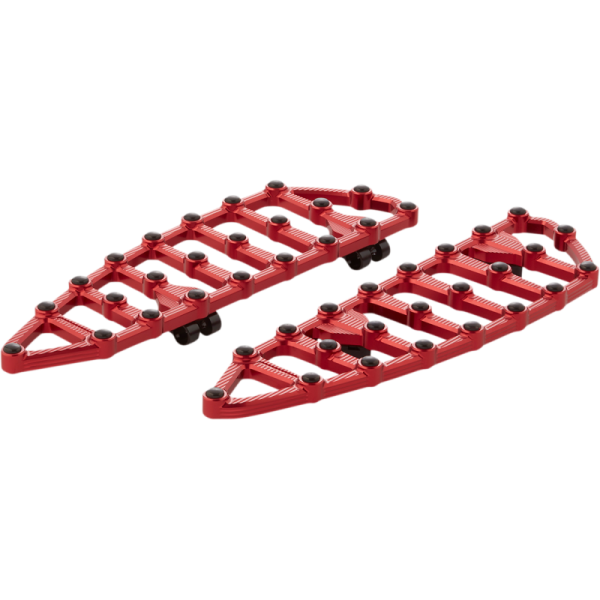 (image for) Arlen Ness MX Driver Floorboard, Red Anodized