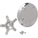 (image for) Drag Specialties Five-Bolt Domed Air Cleaner Insert