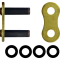 (image for) GB525XRE Connecting Link - Rivet, Gold