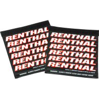 (image for) Renthal Clean Grip Covers - Black/Red/White