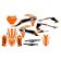 (image for) Graphics Only Kit - Stokes (orange)