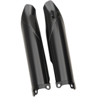 (image for) Acerbis Lower Fork Cover Sets/Shoe Protectors for Inverted Forks - Black