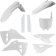 (image for) Acerbis Replacement Plastic Full Kit - White
