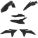 (image for) Acerbis Standard Kit - KTM 85 SX 25-26 - Black