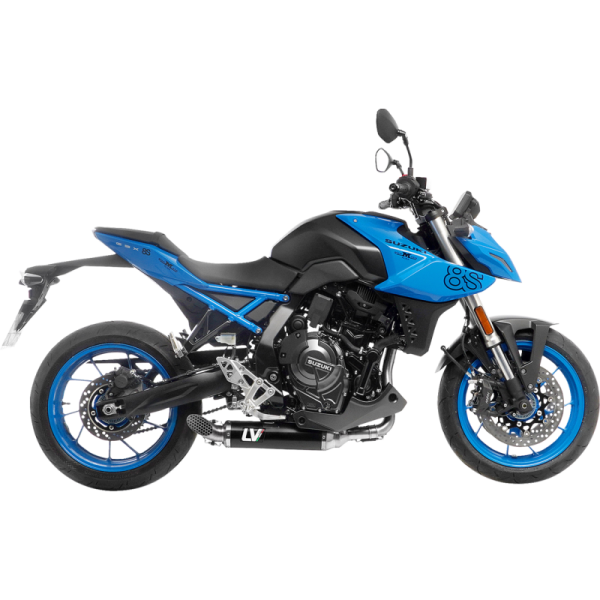 (image for) LEOVINCE LV Race Exhaust, Black stainless steel, Suzuki GSX-8S 23-24