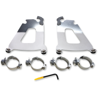 (image for) Trigger-Lock Mounting Kit Polished for Honda VTX1800 02-08 (exposed forks)