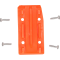 (image for) Replacement Insert - KTM, Orange 23-25