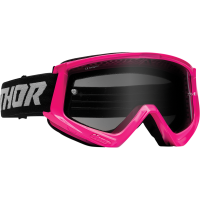 (image for) Thor Combat Racer Sand Goggles - Flo Pink/Gray