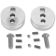 (image for) Show Chrome Turn Signal Relocation Inserts